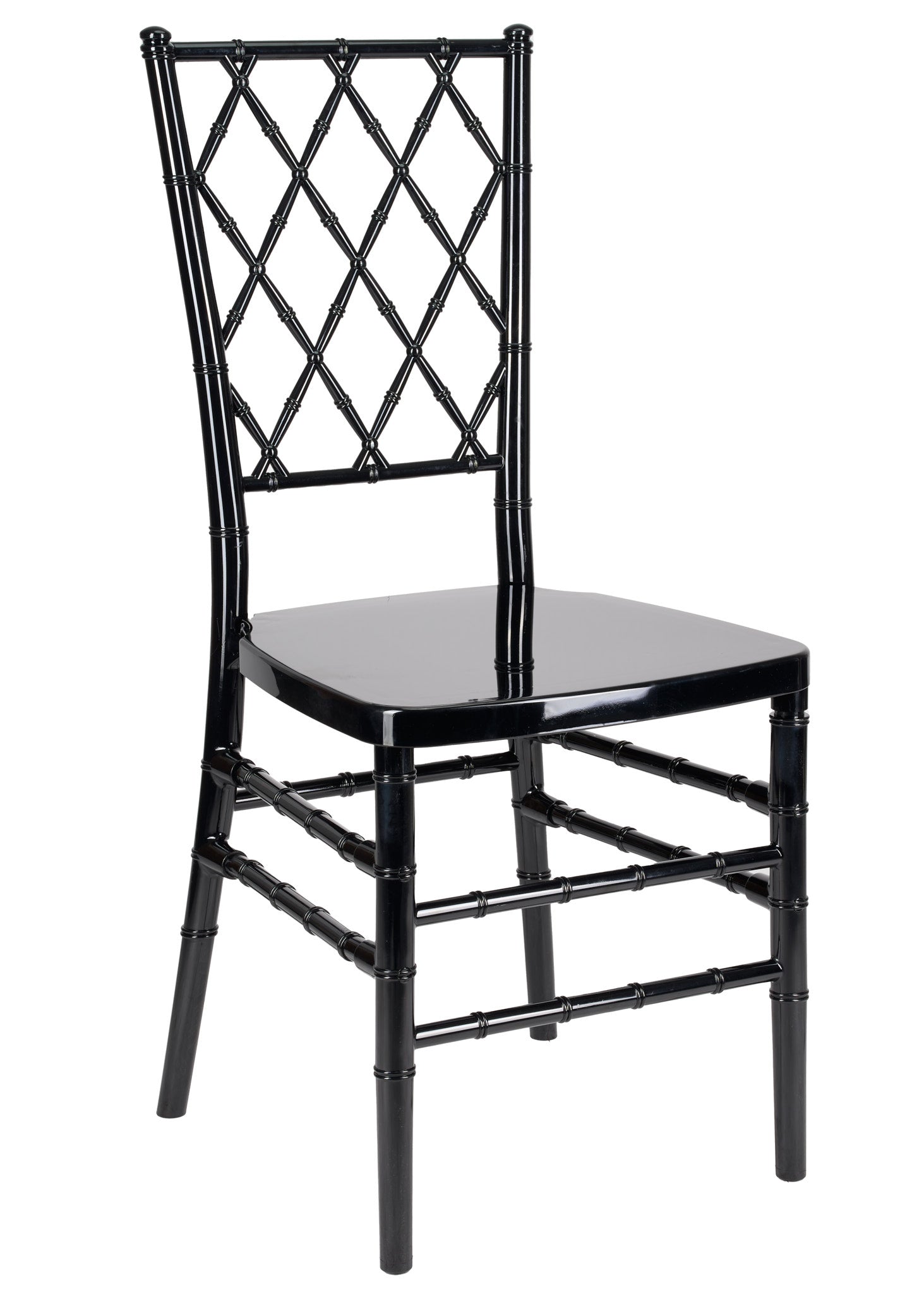 Black Diamond Back Chair (Per Chair Price Shown - Sold only in Quantities of 4) Some Assembly Required