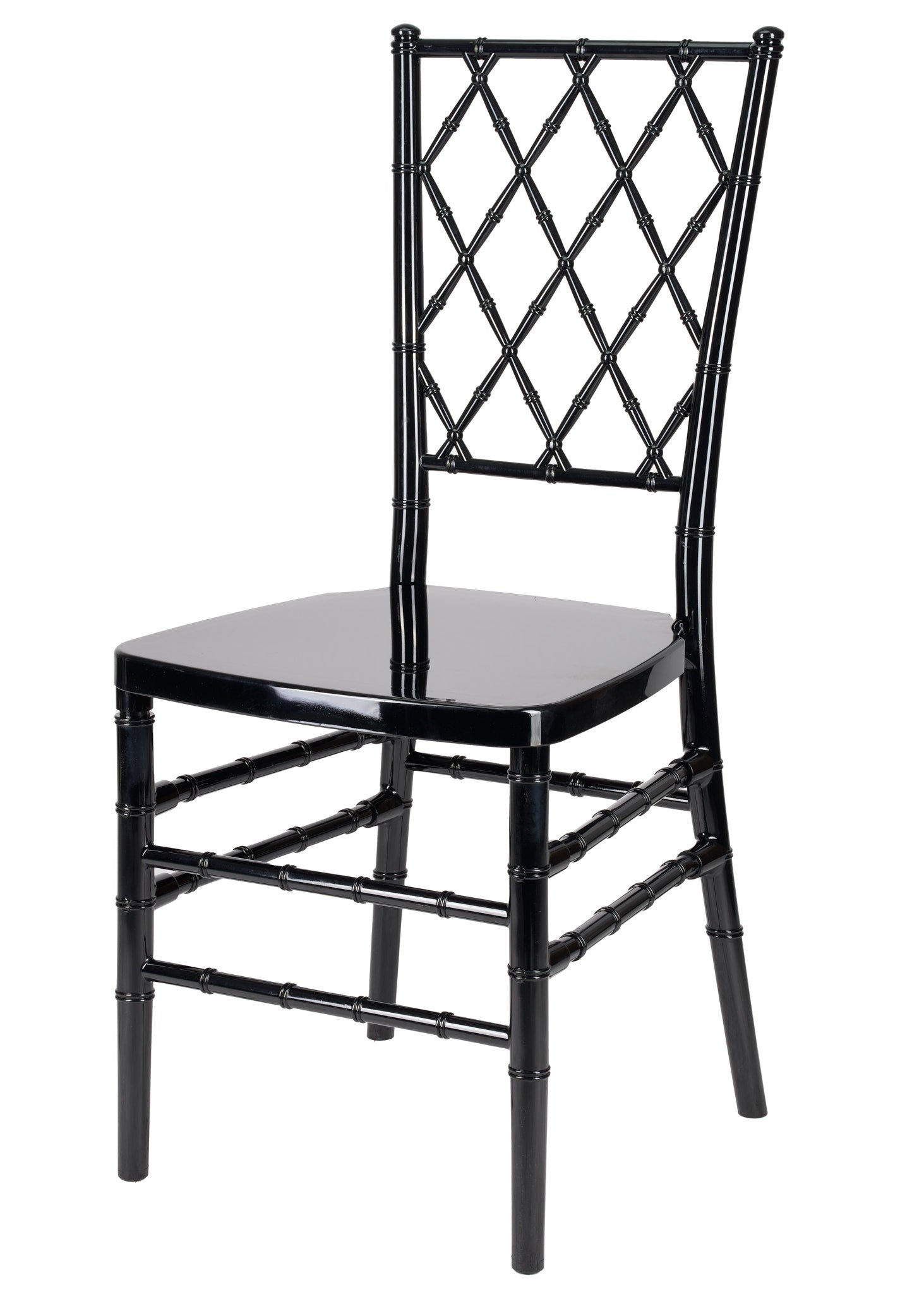 Black Diamond Back Chair (Per Chair Price Shown - Sold only in Quantities of 4) Some Assembly Required