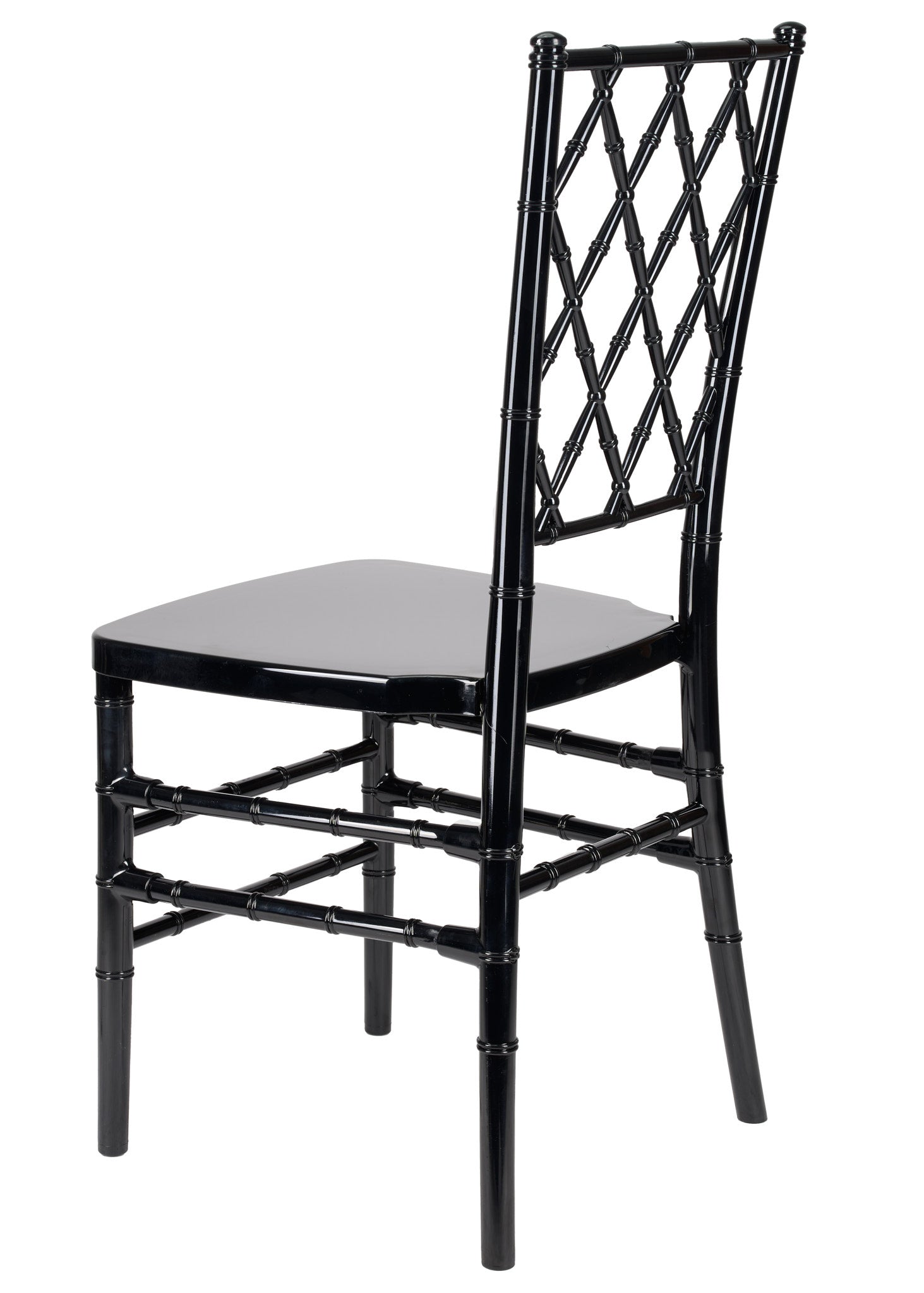 Black Diamond Back Chair (Per Chair Price Shown - Sold only in Quantities of 4) Some Assembly Required