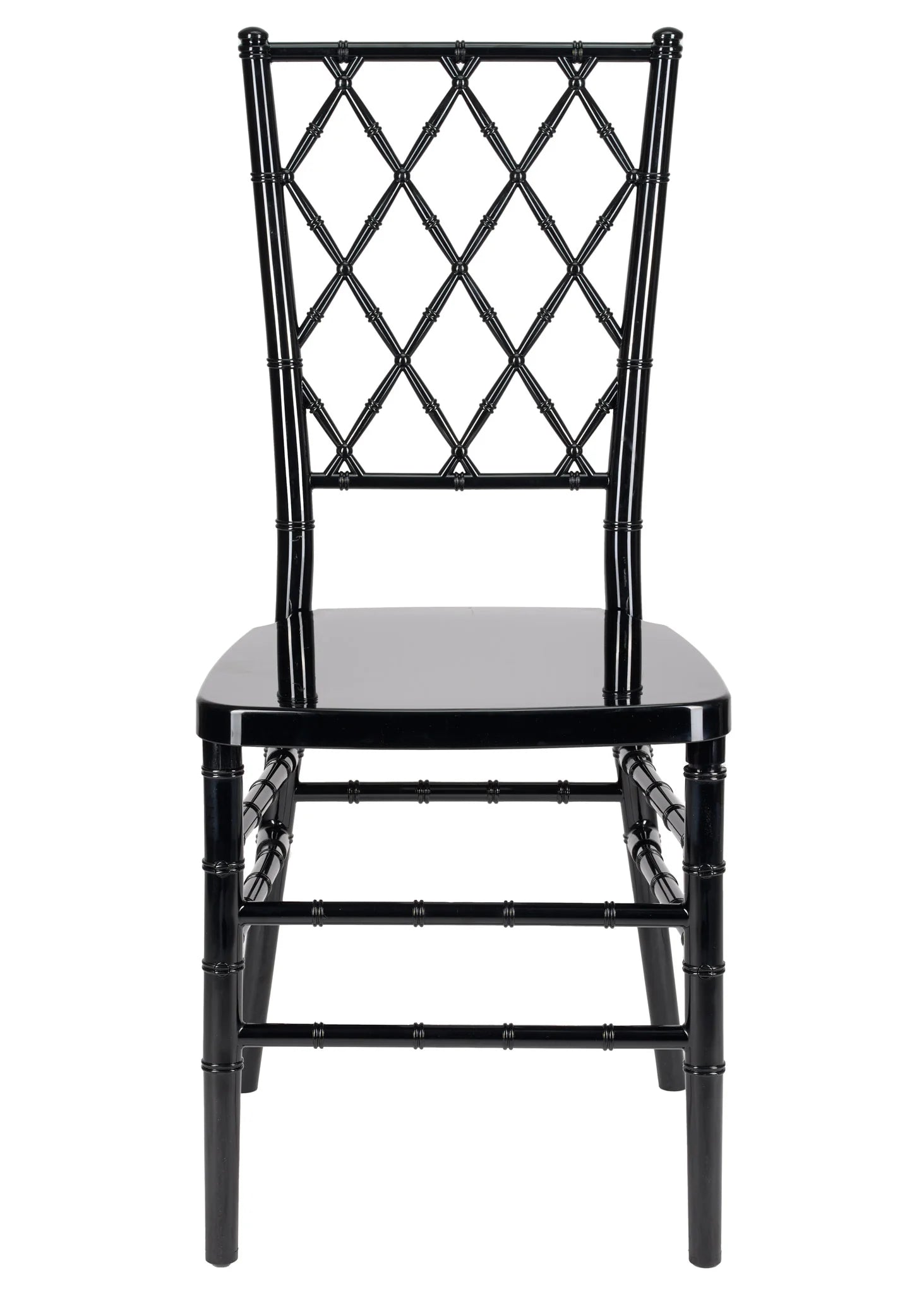 Black Diamond Resin Chair (Per Chair Price Shown - Sold only in Quantities of 2) Some Assembly Required