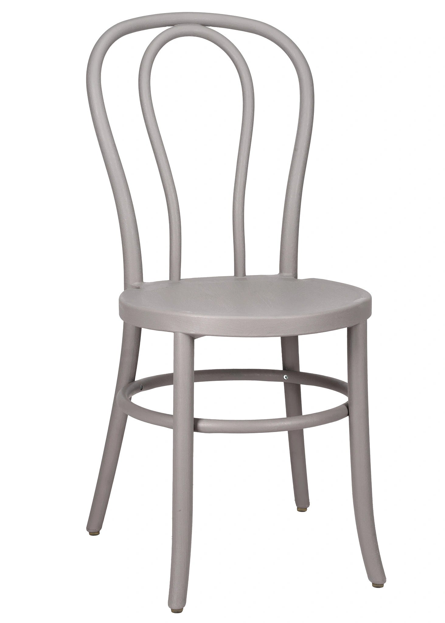 Cloudy Gray Resin Bentwood Festive Chair