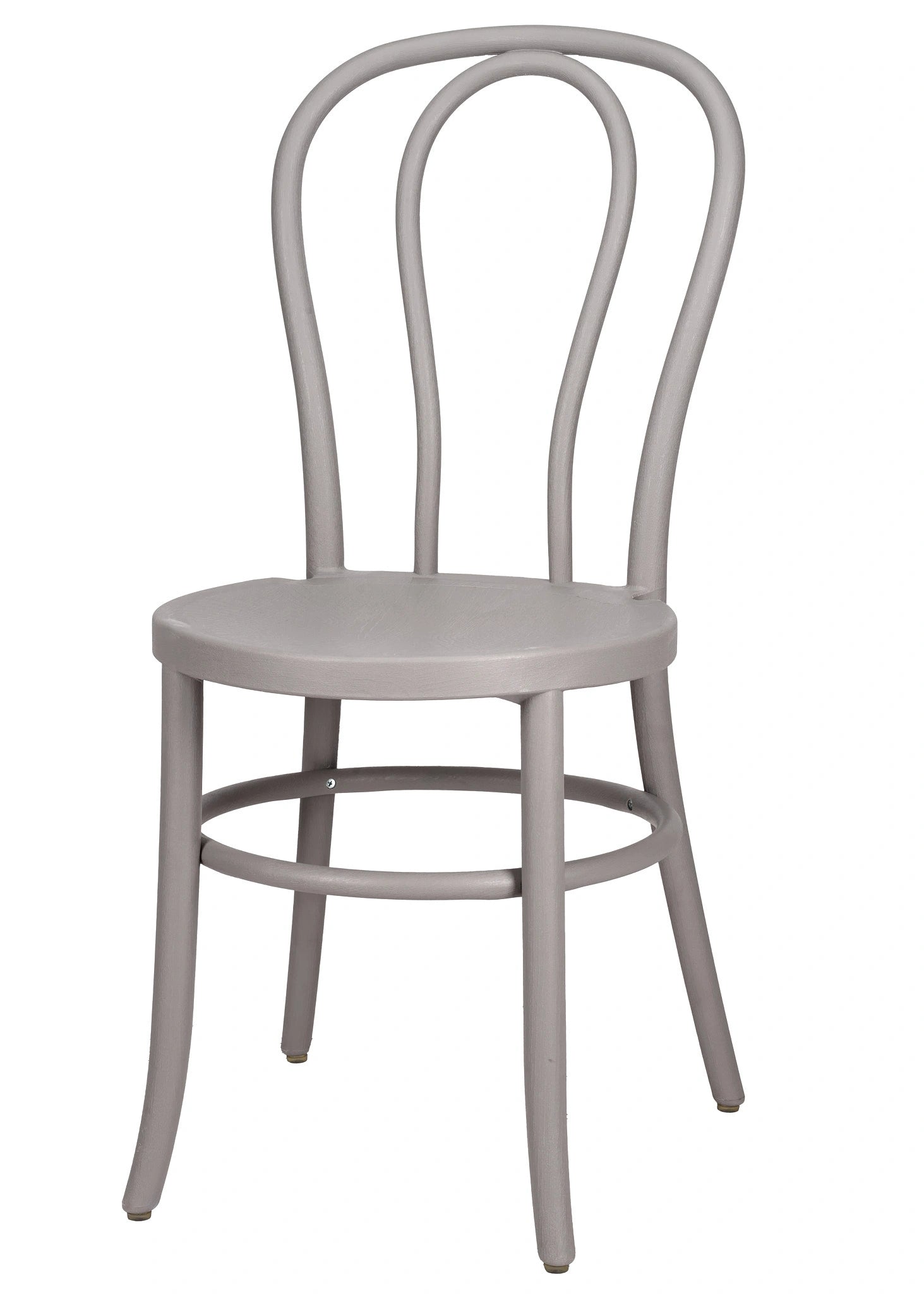 Cloudy Gray Resin Bentwood Festive Chair