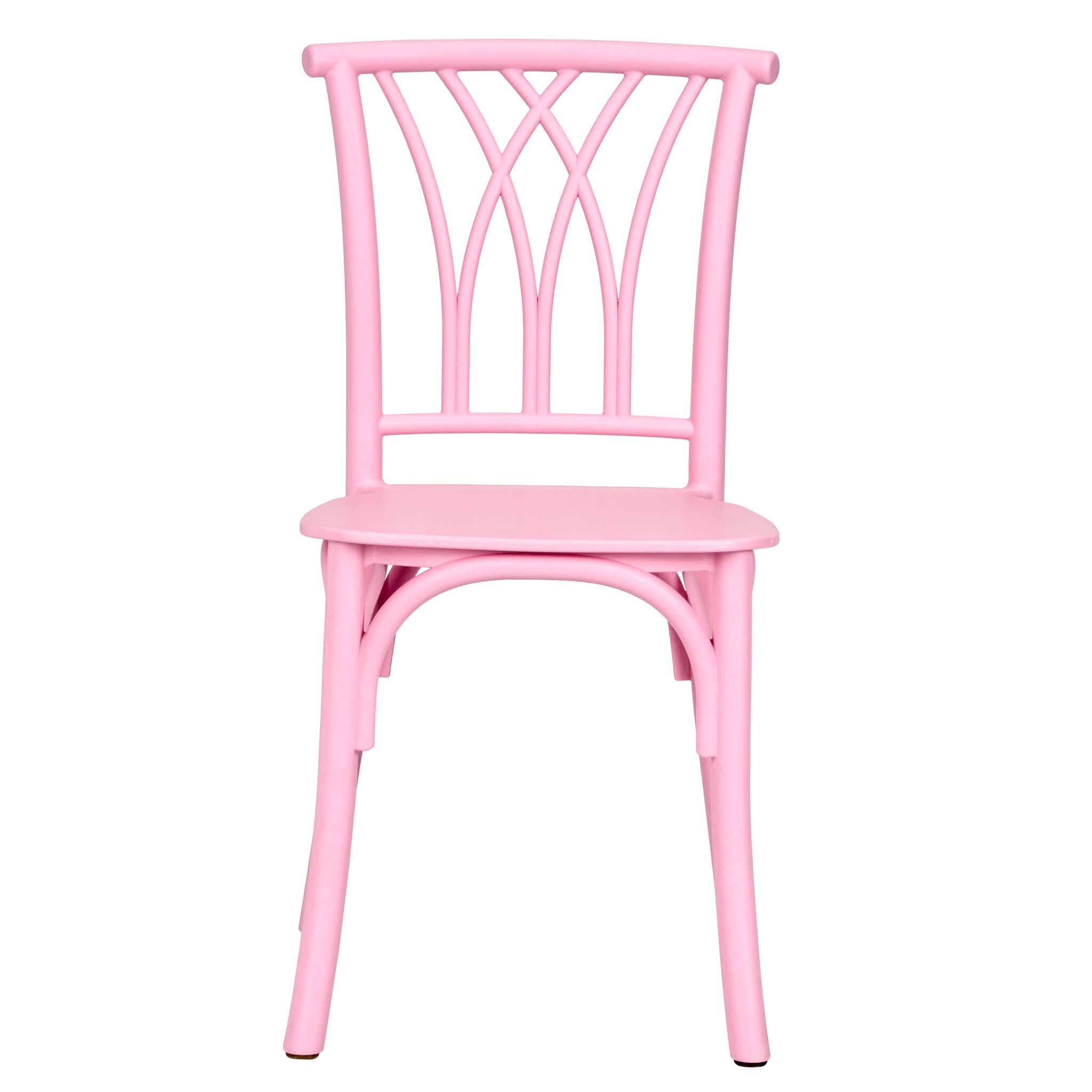 Kids Pink ToughResin™ Willow Chair