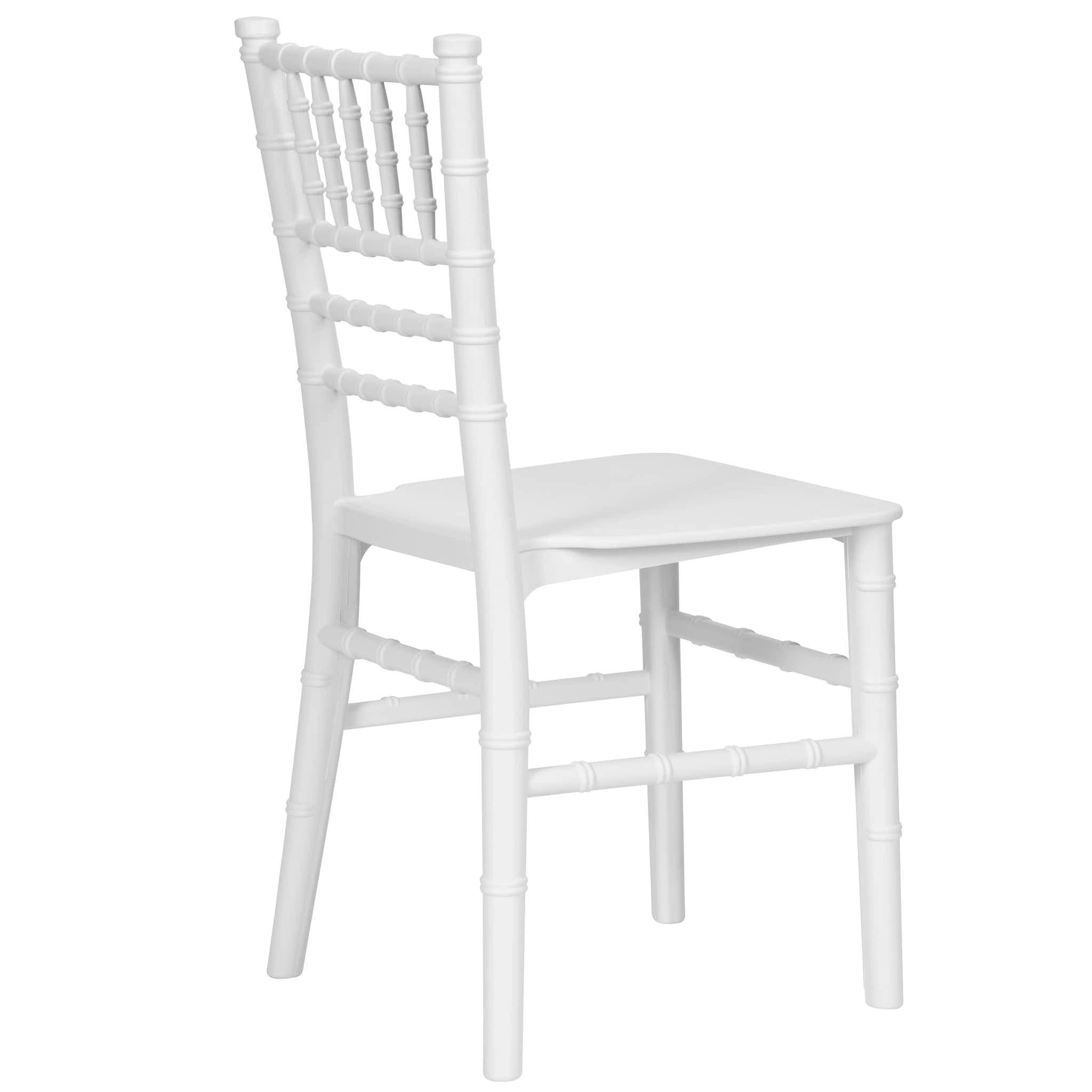 Kids White ToughResin™ Chiavari Chair (Per Chair Price Shown - Sold only in Quantities of 4)