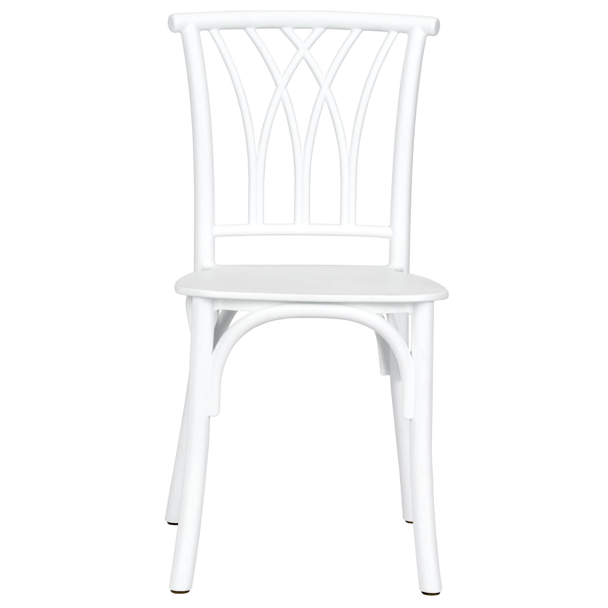 Kids White ToughResin™ Willow Chair