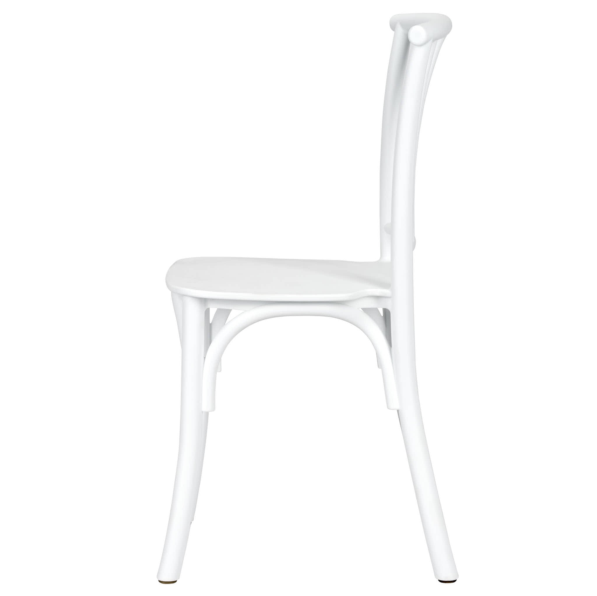 Kids White ToughResin™ Willow Chair