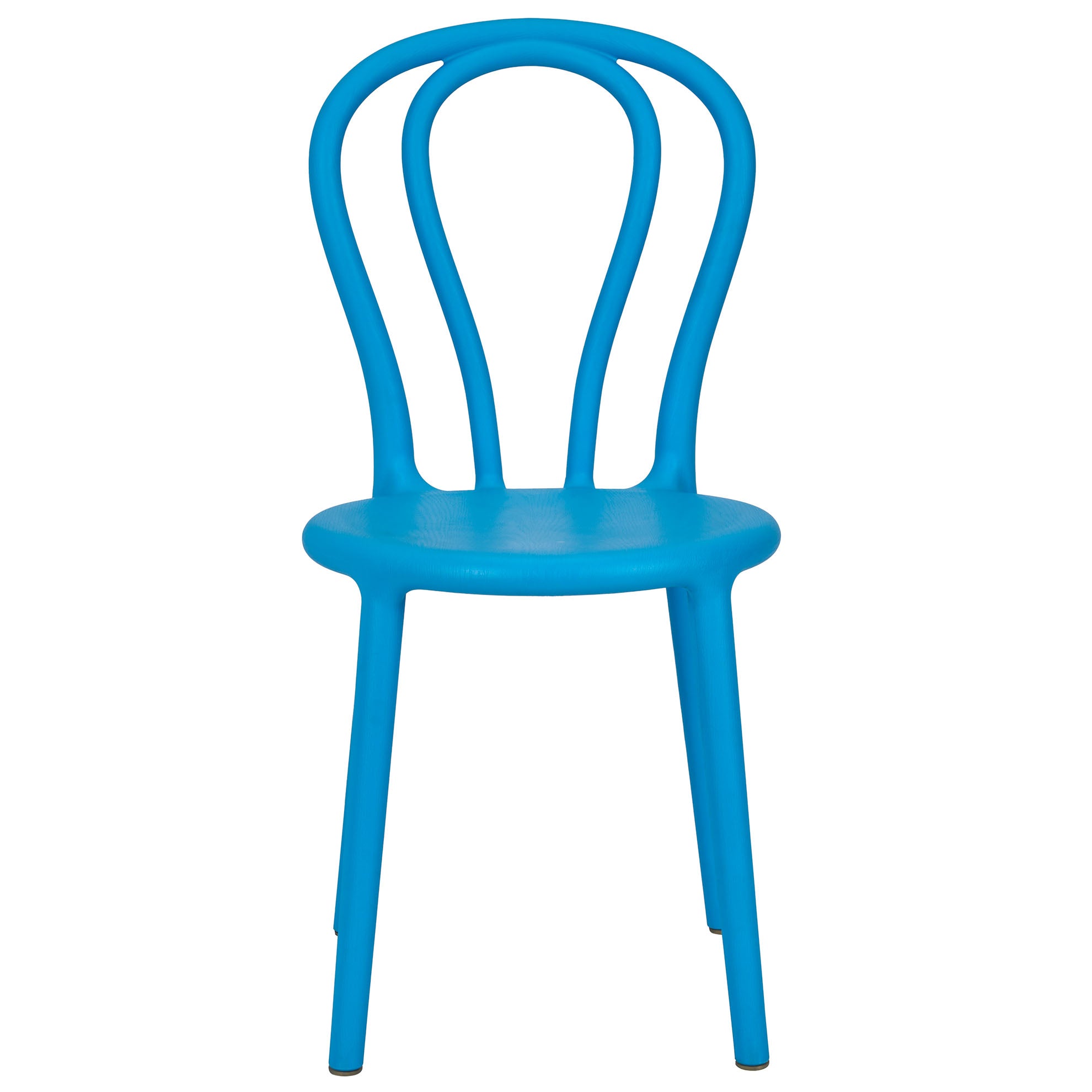 Kids Sky Blue Resin Bentwood Festive Chair