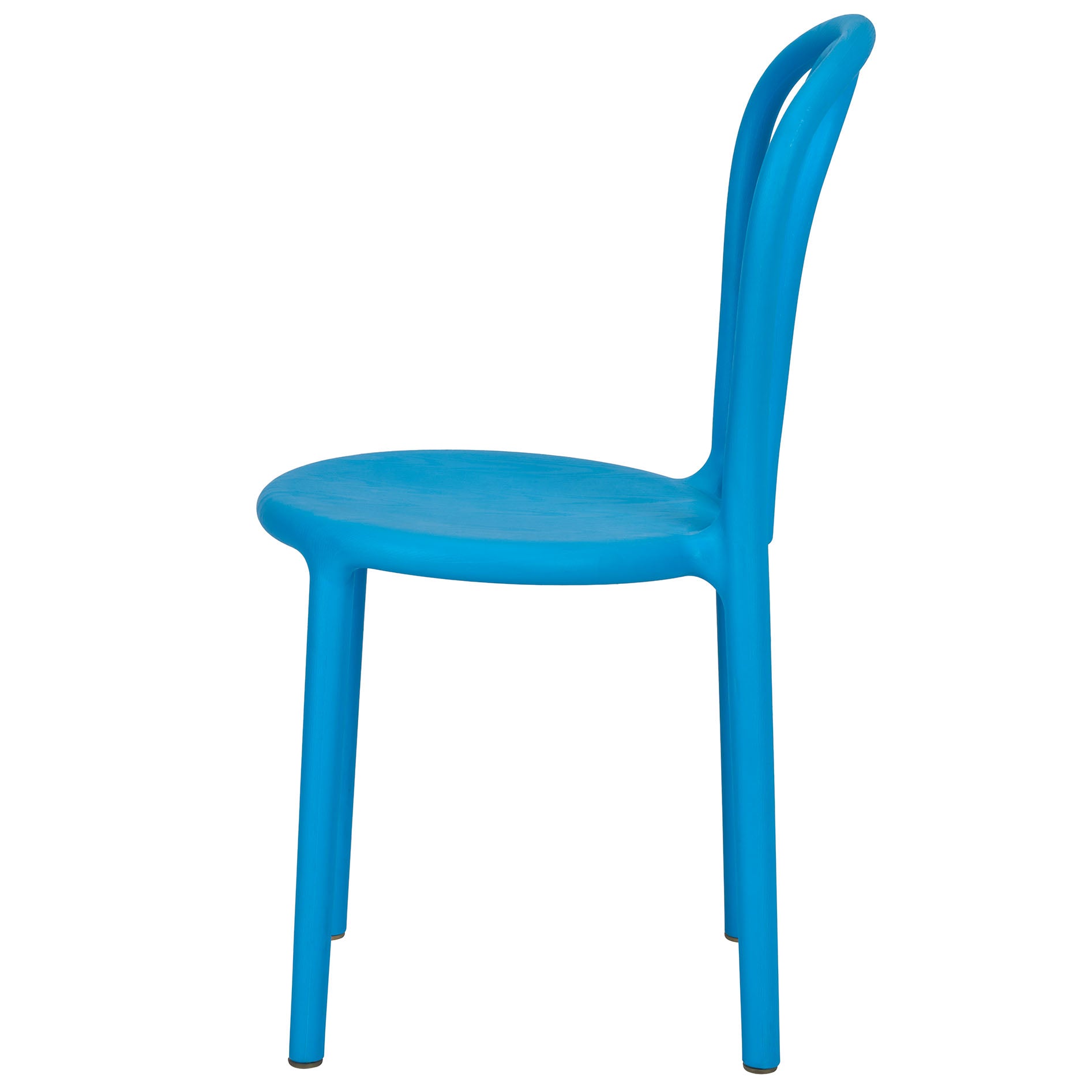 Kids Sky Blue Resin Bentwood Festive Chair