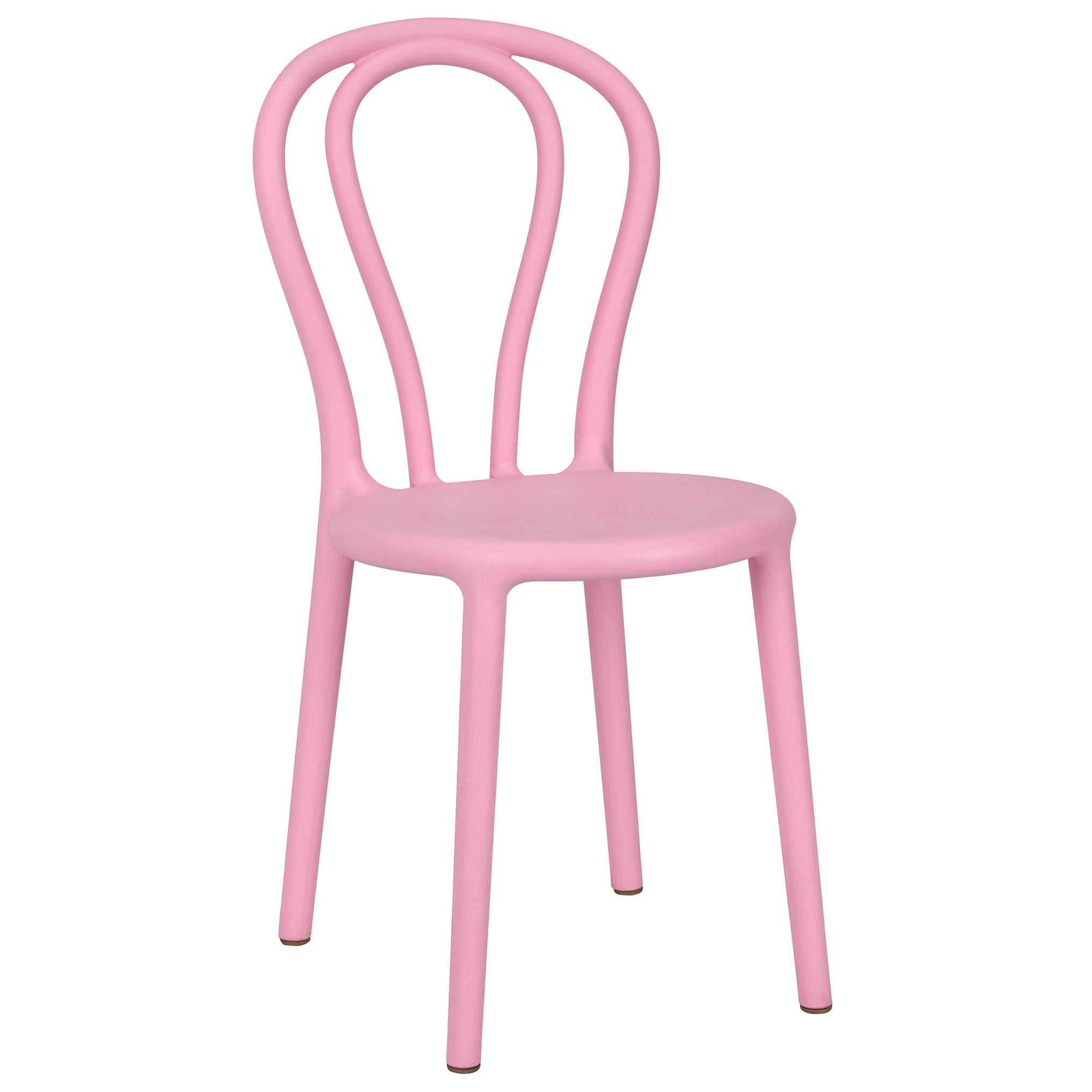 Kids Party Pink Resin Bentwood Festive Chair