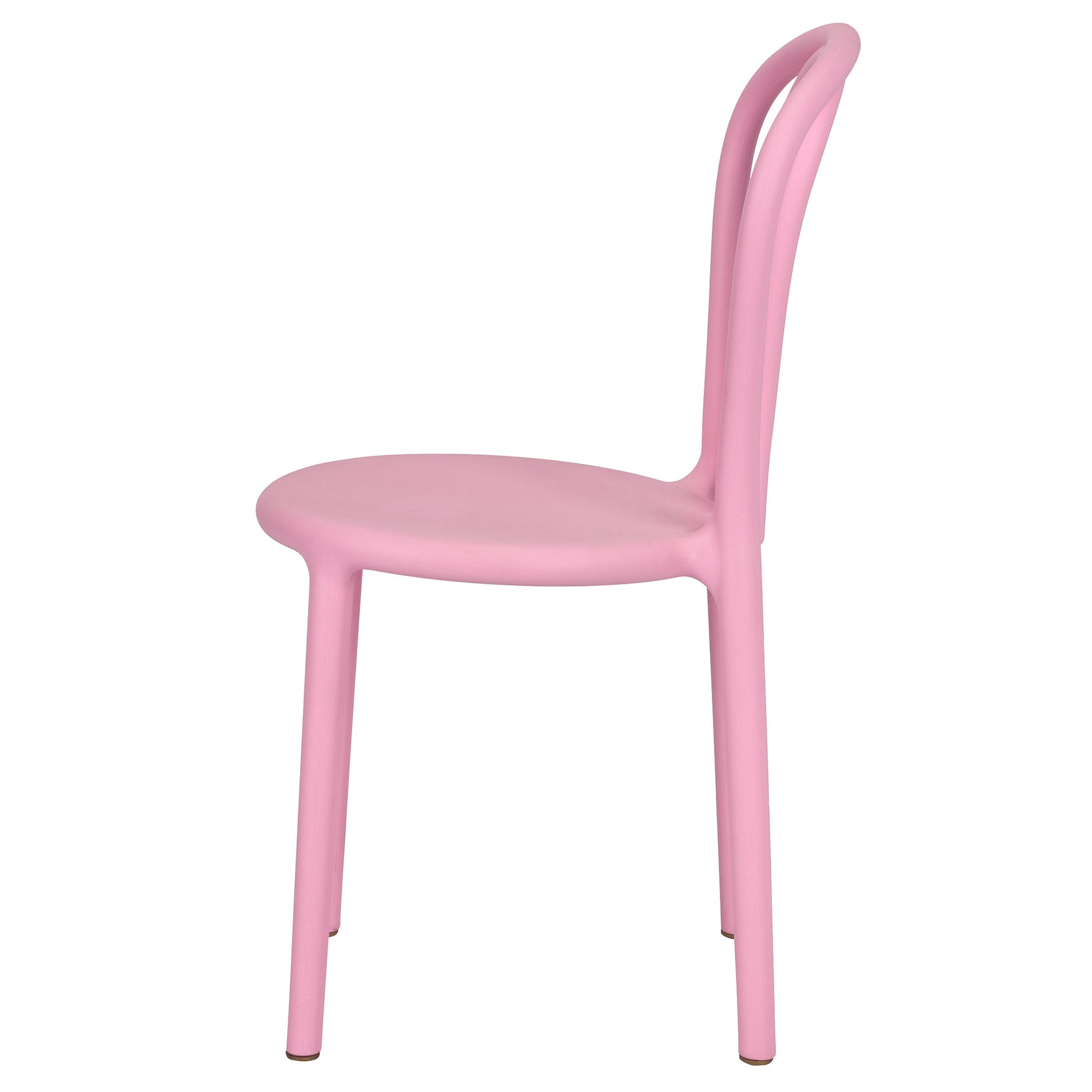 Kids Party Pink Resin Bentwood Festive Chair