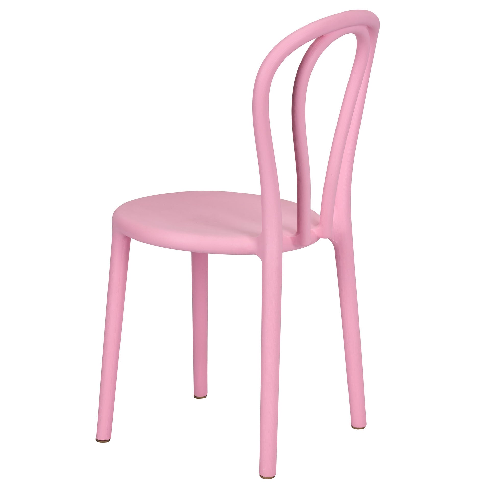 Kids Party Pink Resin Bentwood Festive Chair