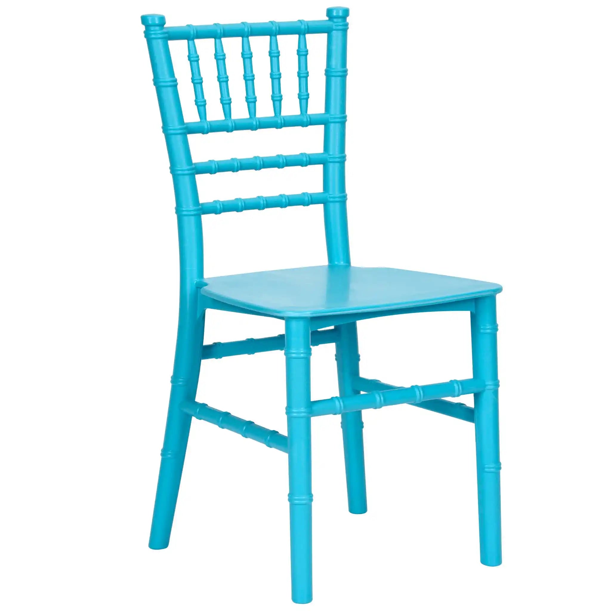 Kids Blue ToughResin™ Chiavari Chair (Per Chair Price Shown - Sold only in Quantities of 4)