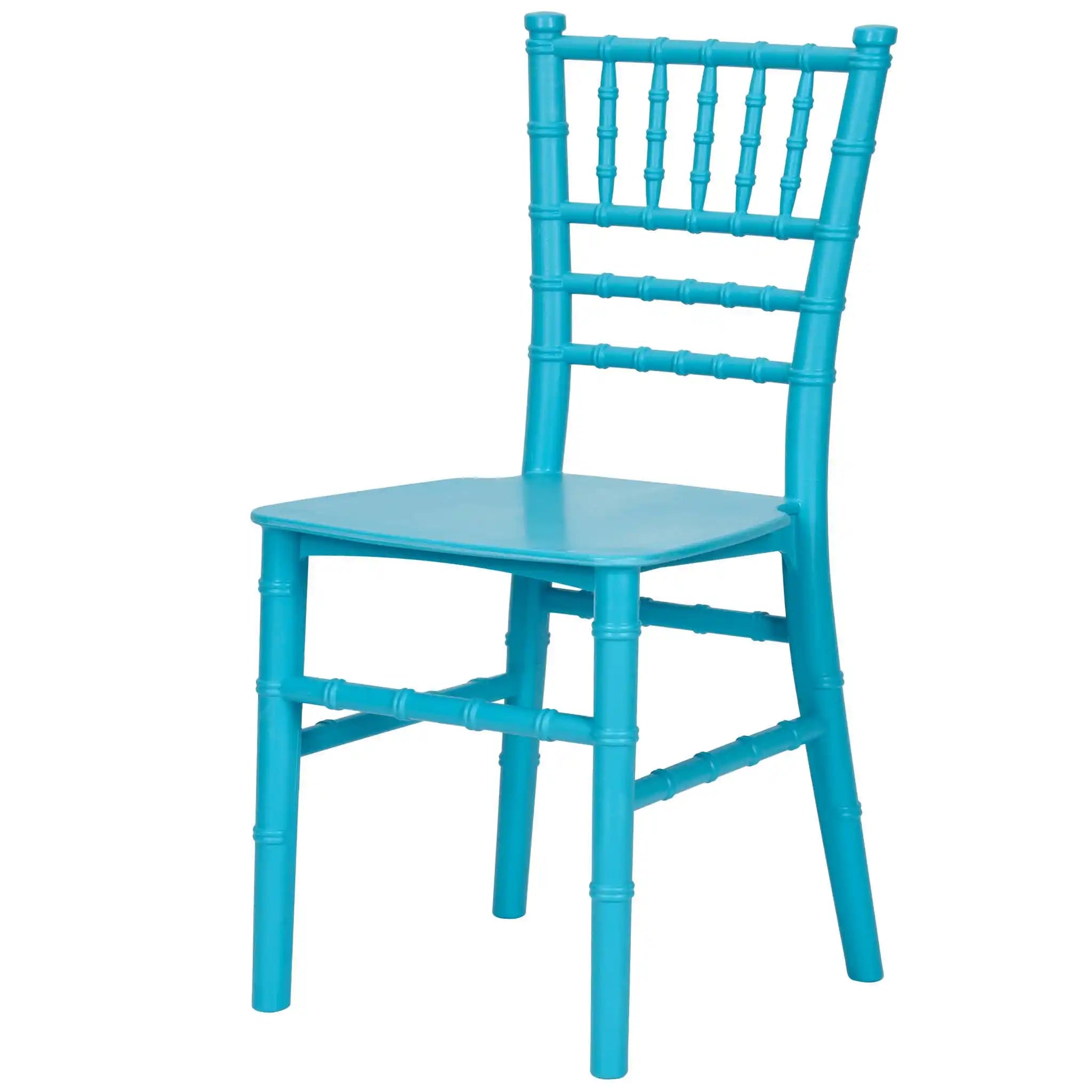 Kids Blue ToughResin™ Chiavari Chair (Per Chair Price Shown - Sold only in Quantities of 4)
