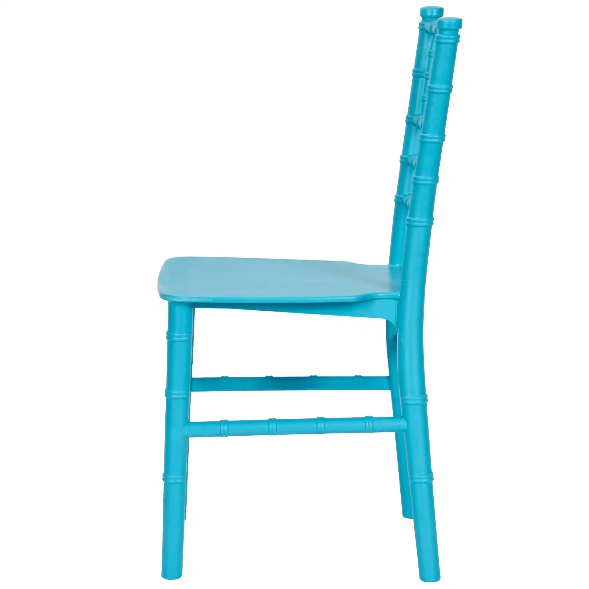 Kids Blue ToughResin™ Chiavari Chair (Per Chair Price Shown - Sold only in Quantities of 4)