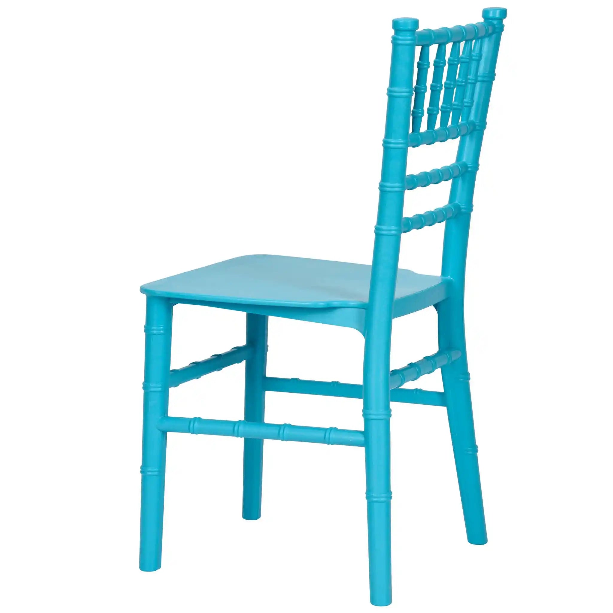 Kids Blue ToughResin™ Chiavari Chair (Per Chair Price Shown - Sold only in Quantities of 4)