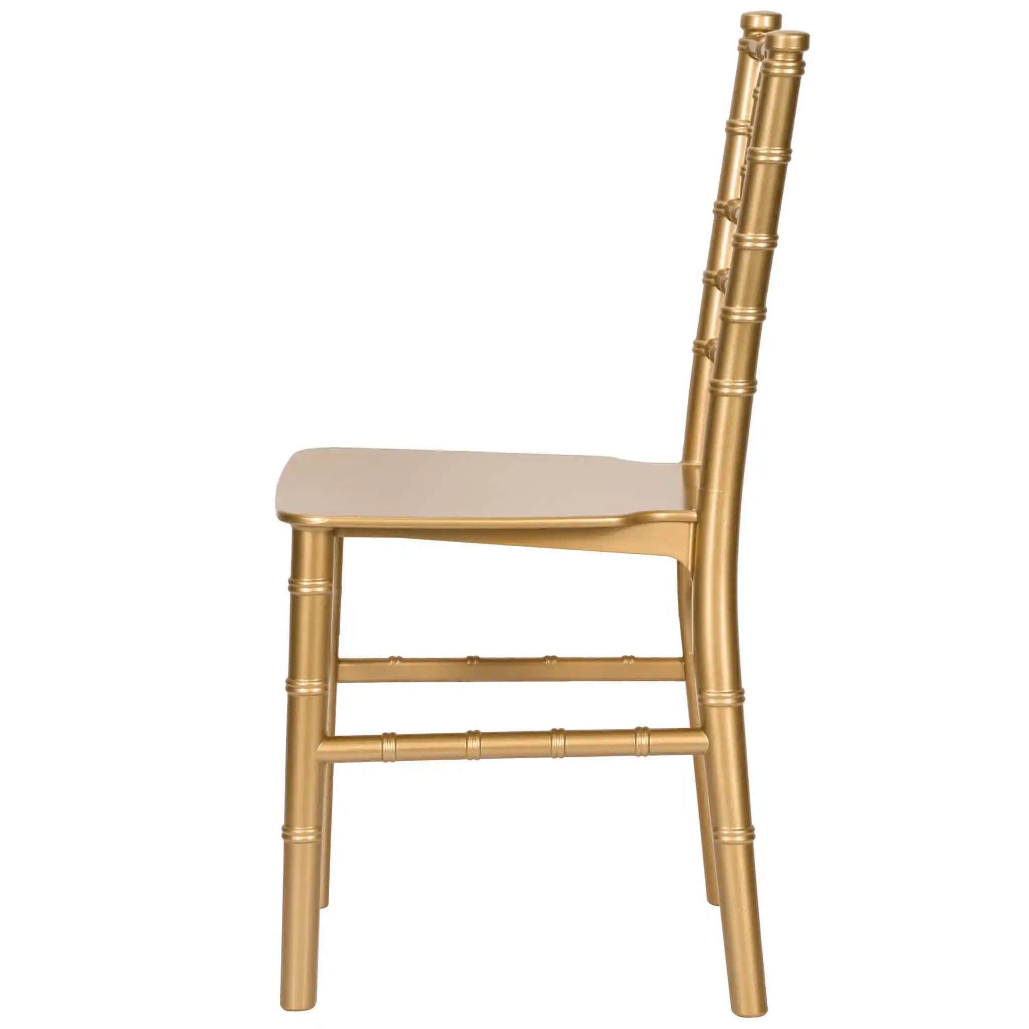 Kids Gold ToughResin™ Chiavari Chair (Per Chair Price Shown - Sold only in Quantities of 4)