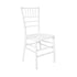 White ToughResin Chiavari Chair  (Per Chair Price Shown – Sold only in Quantities of 4) Some Assembly Required