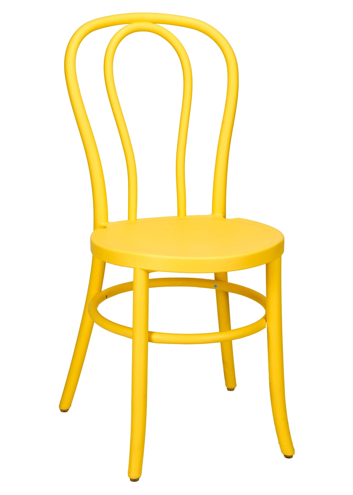 Golden Yellow Resin Bentwood Festive Chair
