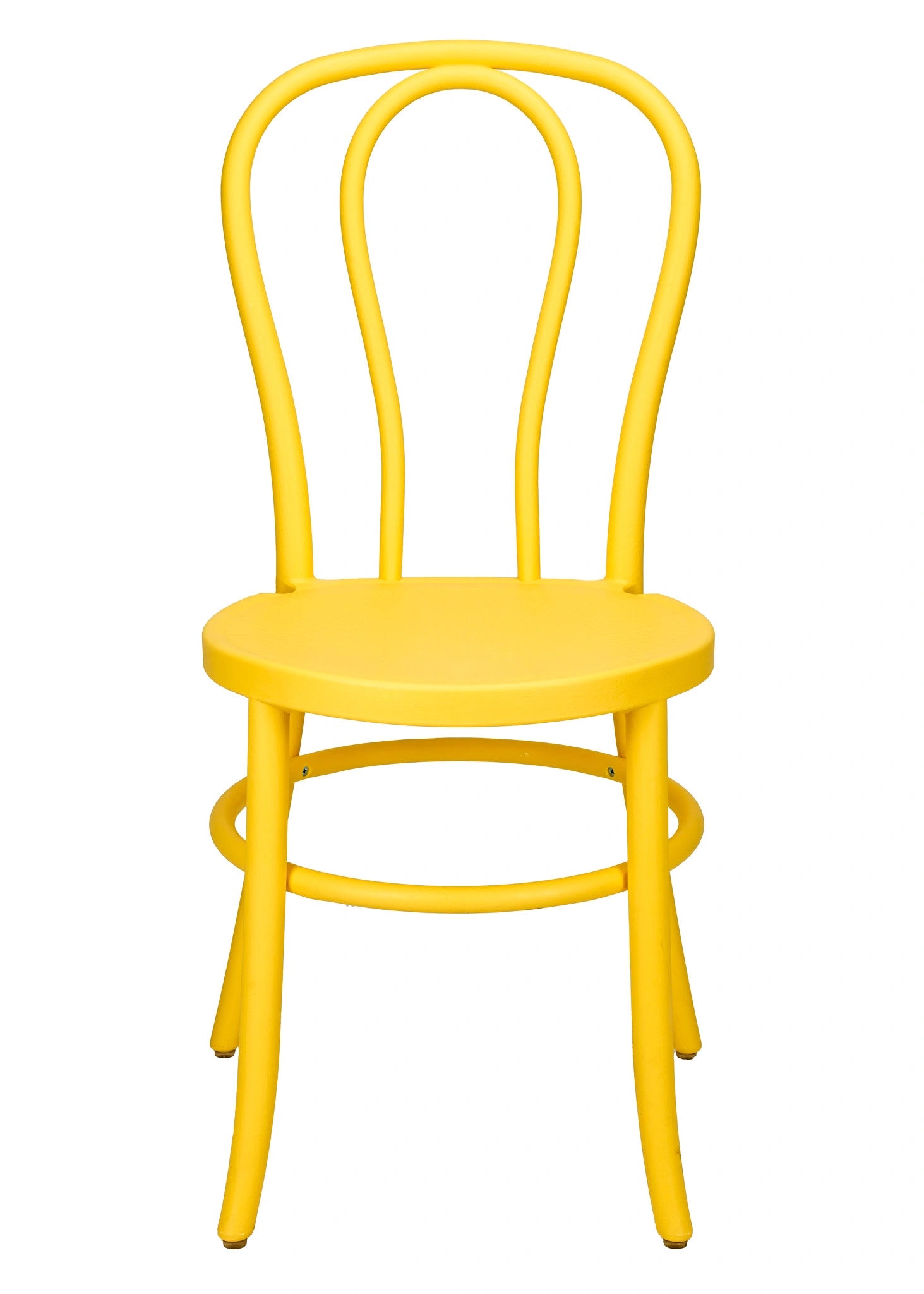 Golden Yellow Resin Bentwood Festive Chair