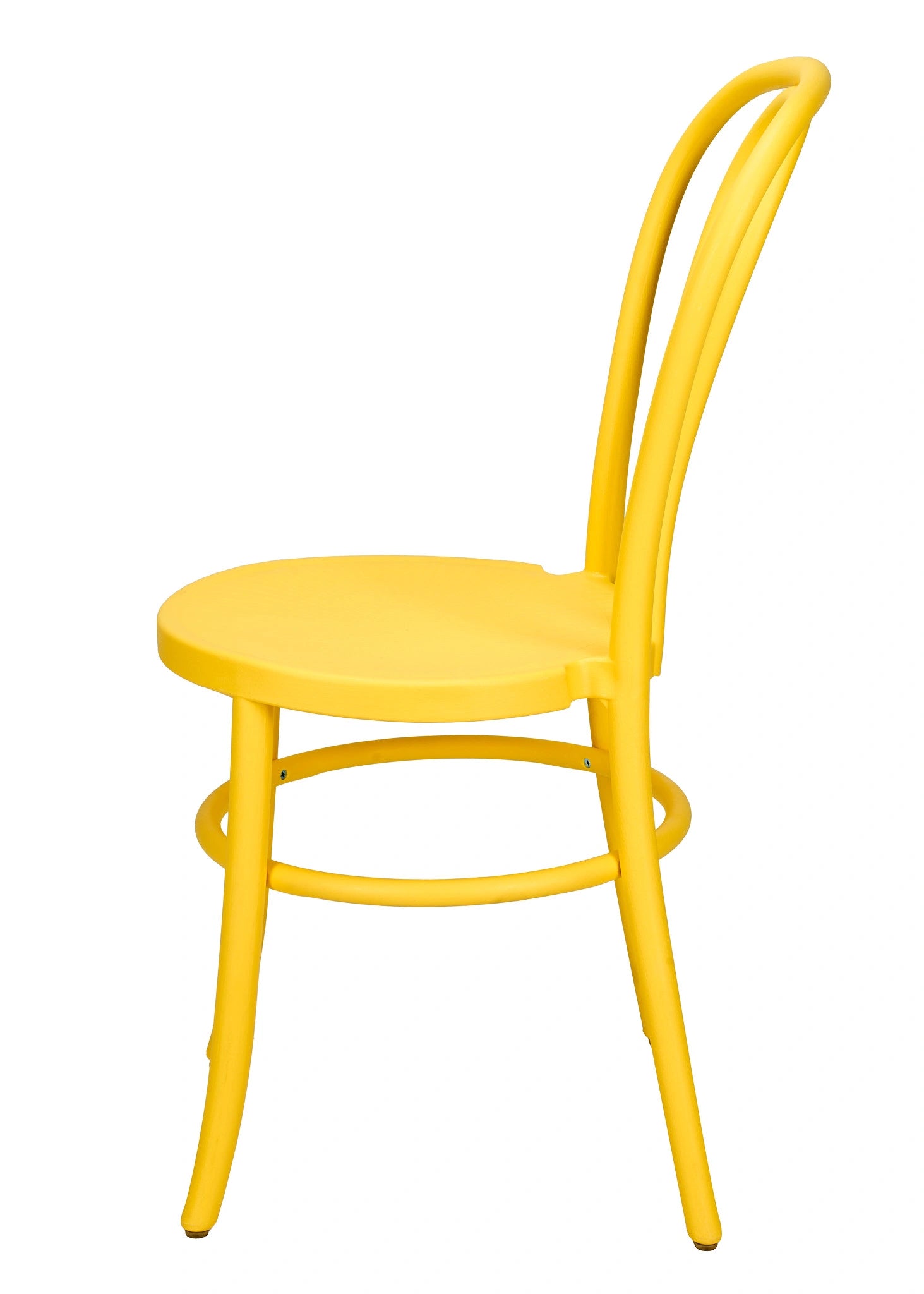 Golden Yellow Resin Bentwood Festive Chair